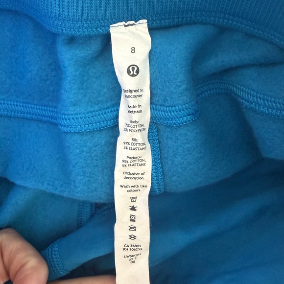 lululemon athletica Bright Blue Track Joggers - Picture 4 of 4